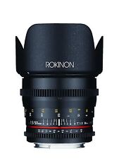 Lente Rokinon Cine DS 50mm T1.5 Full Frame Prime Cine para Canon EF- Modelo DS50M-C comprar usado  Enviando para Brazil