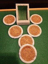 Marble coasters vintage for sale  Englewood