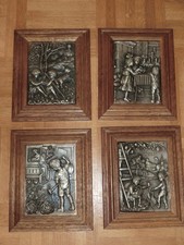 4er set relief gebraucht kaufen  Bad Friedrichshall