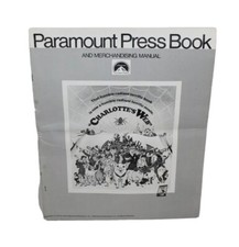 Libro de prensa y manual de comercialización de imágenes de Charlotte's Web Paramount de colección '72 segunda mano  Embacar hacia Mexico