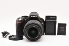 [Blisko min] Lustrzanka cyfrowa Nikon D5200 24,1MP 322 kliknięcia z obiektywem AF-S 18-55 mm na sprzedaż  Wysyłka do Poland