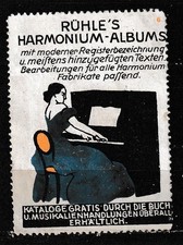 Reklamemarke rühle harmonium gebraucht kaufen  Deutschland