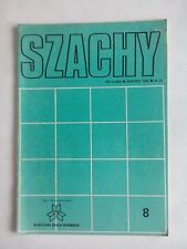 Czasopismo Szachy nr 8/1982 na sprzedaż  PL