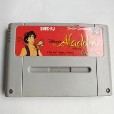 Aladdin Capcom usado Nintendo Super Famicom SFC SNES testado comprar usado  Enviando para Brazil