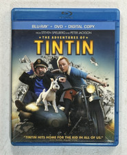 The Adventures of Tintin (Blu-ray/DVD, 2012) Steven Spielberg, usado comprar usado  Enviando para Brazil