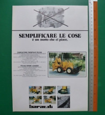 Depliant brochure baraldi usato  Russi