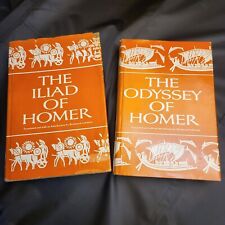 Homer Richard Lattimore The Iliad/Odyssey 2 VOL Set 1st Ed 1976 Reprint 1977  comprar usado  Enviando para Brazil