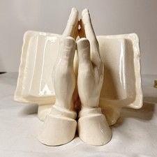 Ceramic praying hands for sale  Dyer