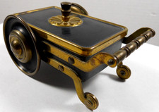 mini carrinho de servir vintage metal esmalte com rodas caixa de bugigangas decoração retrô vaidade comprar usado  Enviando para Brazil