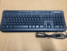 Teclado Microsoft com fio 600 modelo 1576 USB computador caixa aberta comprar usado  Enviando para Brazil