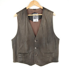 Vintage brown leather for sale  HULL