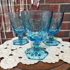 Vintage blue sherbet for sale  Mount Holly