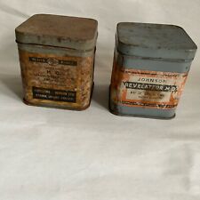 Advertising tins revelateur for sale  BUSHEY