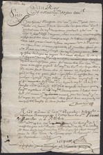 Documents 1665 1680 d'occasion  Pradines