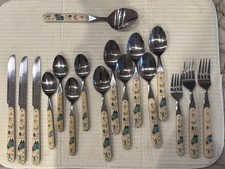Conjunto de utensílios/talheres International China Heartland (23) peças aço inoxidável em excelente estado usado comprar usado  Enviando para Brazil