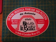Adesivo dancing discoteca usato  Oliveto Lario