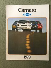 Chevrolet camaro brochure for sale  WEYMOUTH