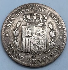 Monnaie espagne centimos d'occasion  Montmélian