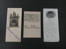 Menus authentiques datés d'occasion  Orleans-