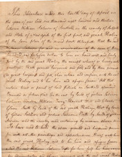 1813 holographic deed for sale  Eastport