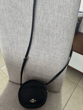 Coach black leather for sale  USA