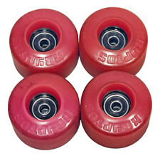 Conjunto de 4 rodas de skate vintage vermelhas/rosa Kryptonics Kryptos, usado comprar usado  Enviando para Brazil