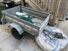 Galvanised car trailer. for sale  PLYMOUTH