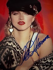 Madonna signed 1987 for sale  USA