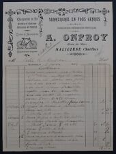 Billhead facture 1912 d'occasion  Nantes-