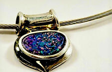 Black opal pendant for sale  South Bend