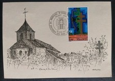 Carte jour timbre d'occasion  Billom