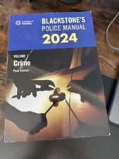 Blackstones police manual for sale  CRADLEY HEATH