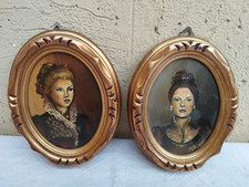 Coppia miniature ovali usato  Torino