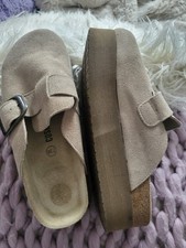 Platform birkenstok style for sale  UK