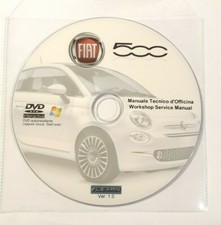 DVD MANUALE OFFICINA FIAT NUOVA 500 CINQUECENTO 1.2 8V-1.3 MULTIJET-1.4 16V comprar usado  Enviando para Brazil