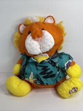 Vintage Fisher-Price Puffalump Wild Lion Pomarańczowa Pluszowa Hawajska Koszula 1987 na sprzedaż  Wysyłka do Poland