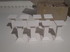 Plaster pillars white for sale  PLYMOUTH