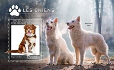 Selos de cães pastor australiano pastor suíço branco sem marca de charneira 2019 Guiné P/S comprar usado  Enviando para Brazil