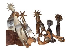 Antique odd spurs for sale  Austin
