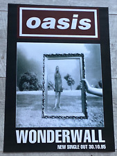 Oasis promo poster for sale  WIRRAL