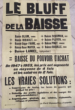 Affiche bluff baisse d'occasion  Orleans-