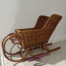 Vintage wicker sleigh for sale  Newburgh
