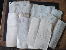 Lot anciens documents d'occasion  Chomérac
