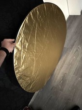 Fotoreflektor rund gold gebraucht kaufen  Frankfurt am Main