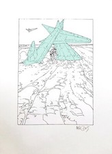 Moebius giraud sérigraphie d'occasion Moebius giraud sérigraphie d'occasion  Bordeaux-