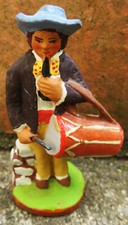 Santon antique drummer d'occasion  Expédié en Belgium