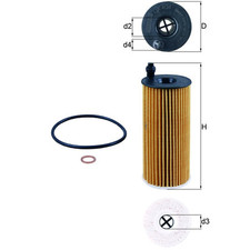 ölfilter mahle 404d gebraucht kaufen  Stuttgart