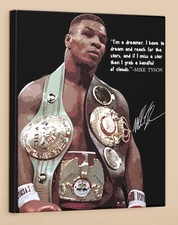 Mike tyson poster for sale  HITCHIN