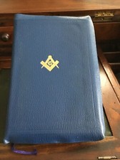 Masonic presentation bible for sale  MANCHESTER