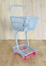 Usado, Boneca Barbie Mattel carrinho de compras mercearia buggy cinza rosa rodas comprar usado  Enviando para Brazil